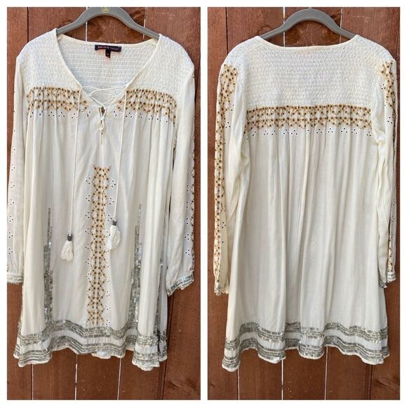 Kate‎ Moss for Topshop Tunic With Sequins - Picture 3 of 8